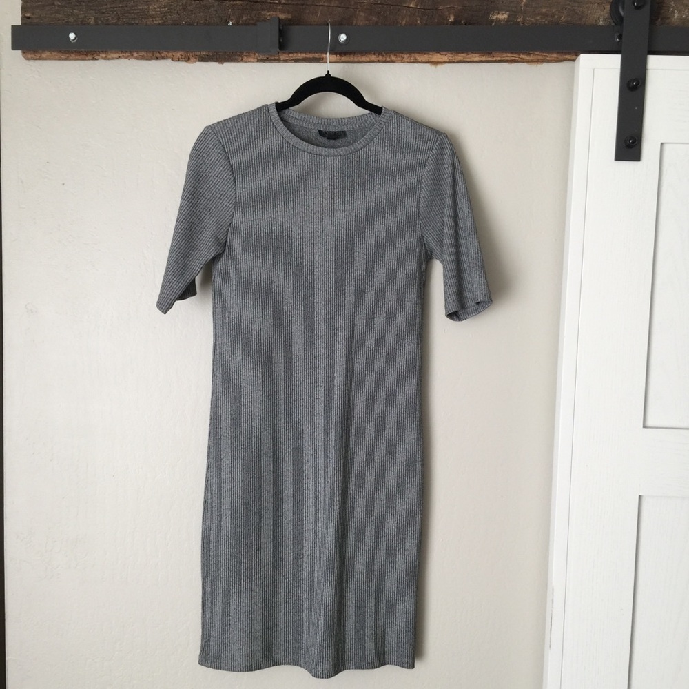 Topshop Ribbed Dress - Picture 3 of 5
